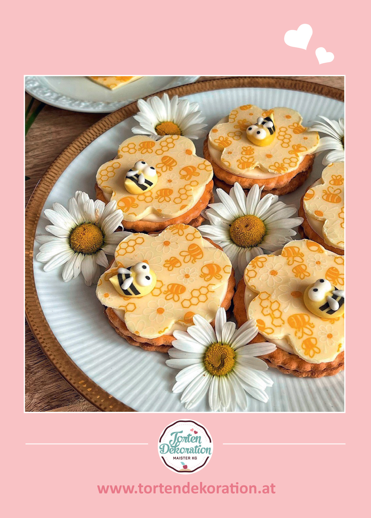 Rezeptkarte Bienen Cookies R5