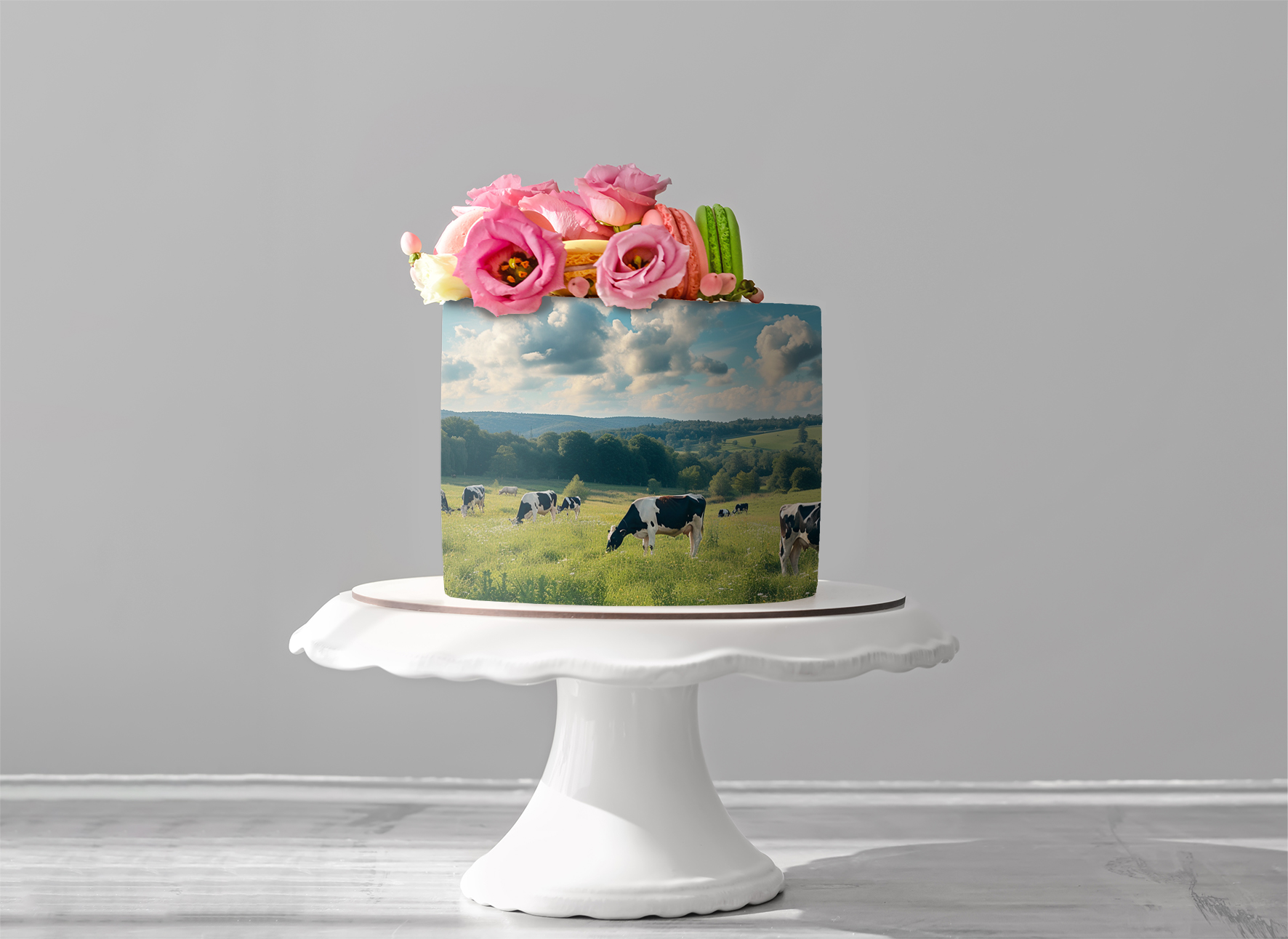 Deko Fondant Kühe