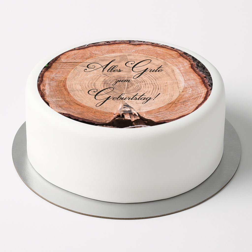 Tortenaufleger Geburtstag