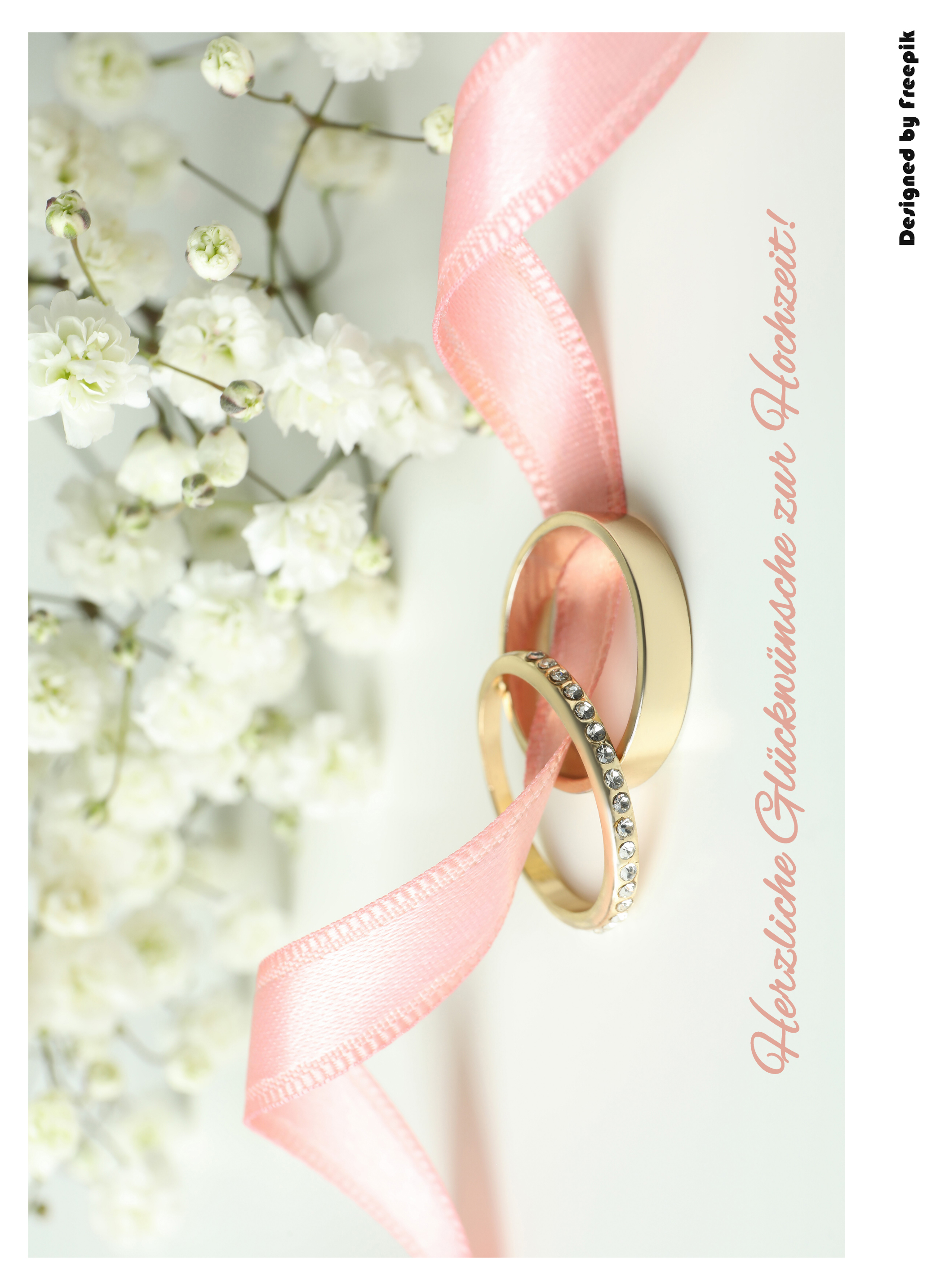 Tortenaufleger Hochzeit