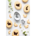 Ostern Set 5-teilig – Ausstecher Set mit Osterei, Hase, Küken und Schmetterling