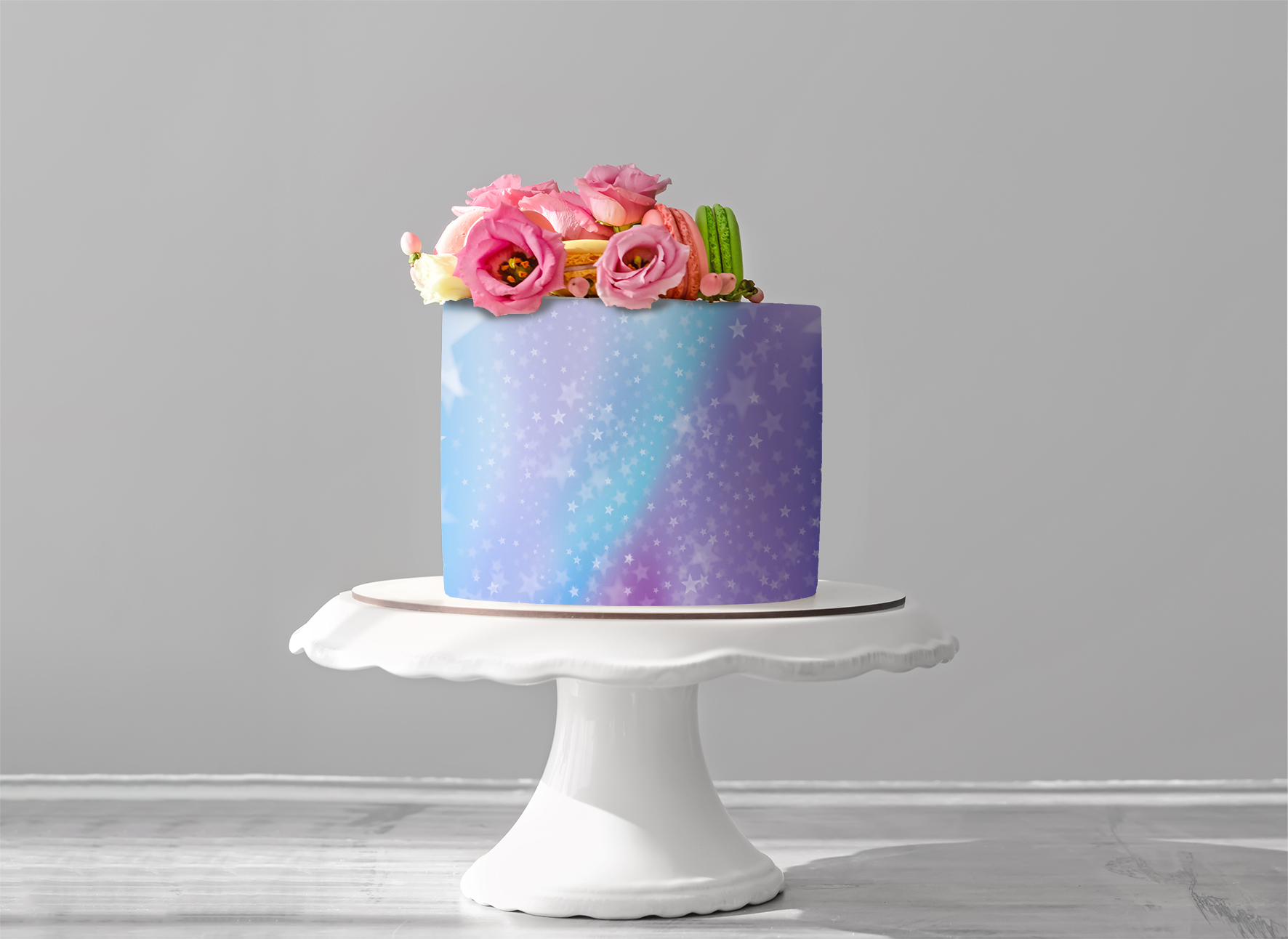 Deko Fondant Sterne