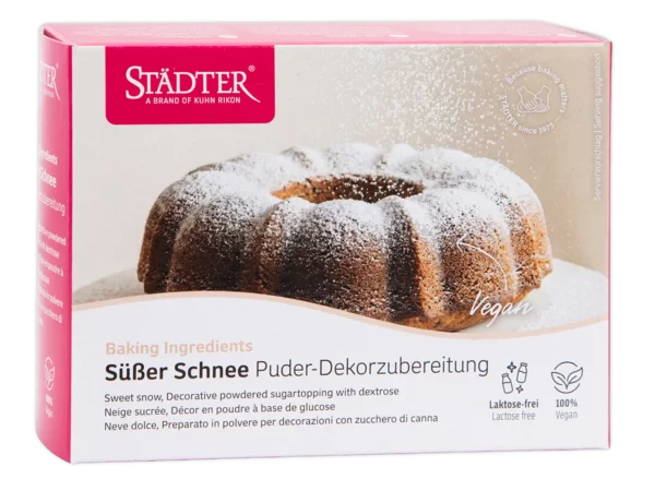 Süßer Schnee – Puder-Dekorzubereitung