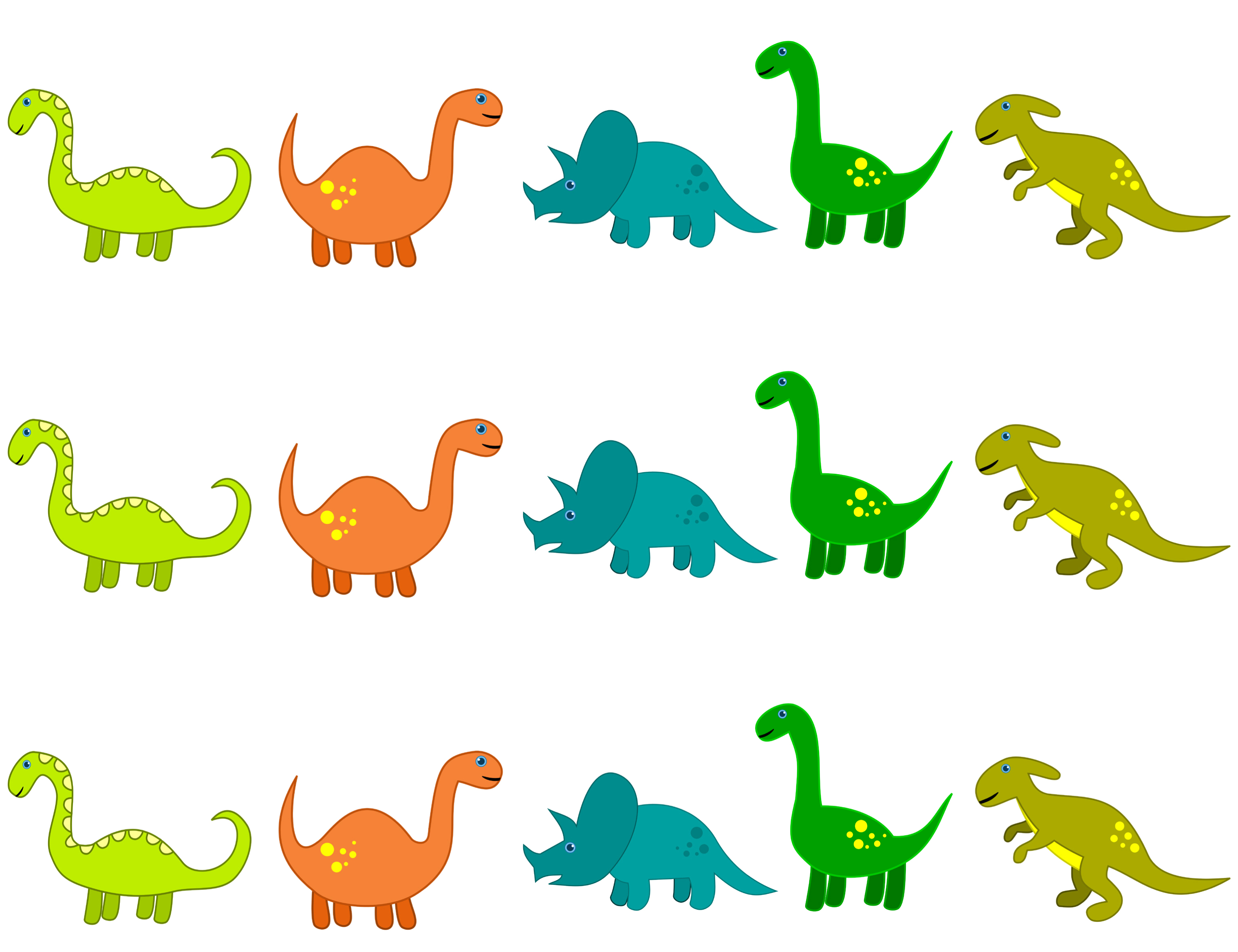 Tortenband Dinos