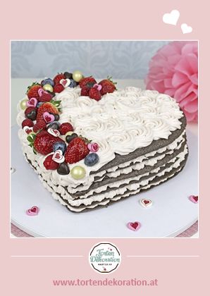 Rezeptkarte Muttertagstorte mit Erdbeeren R4