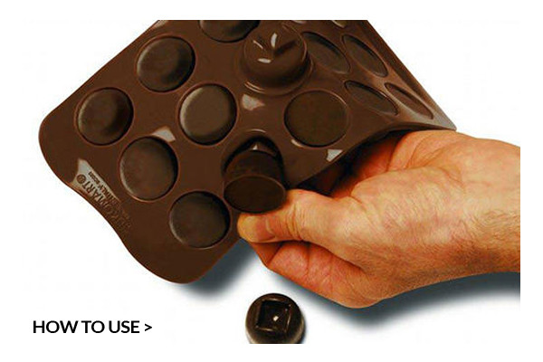 Silikomart Silikonform Gussform Osterfreunde SCG30 – Essbare Oster-Motivfiguren