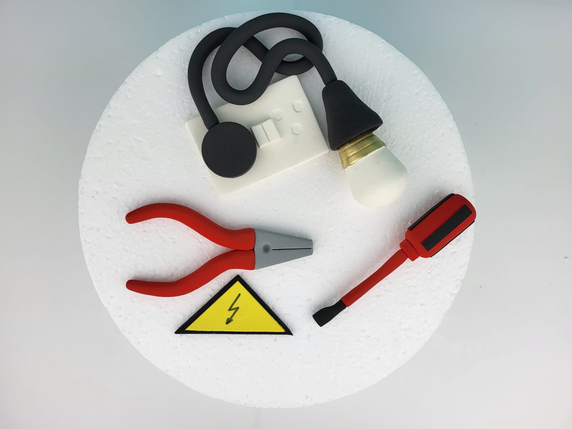 Tortendekoration Elektriker