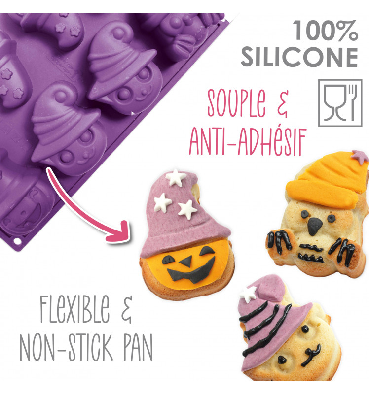 Silikonbackform Halloween
