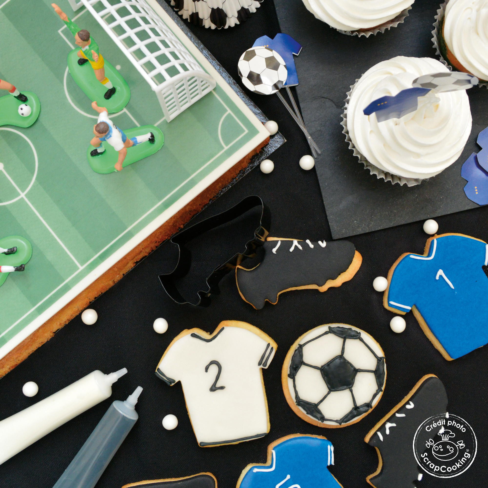 Fußball-Kerzen – 8er Set