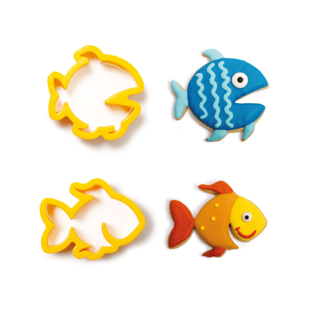 Ausstecher  Fische