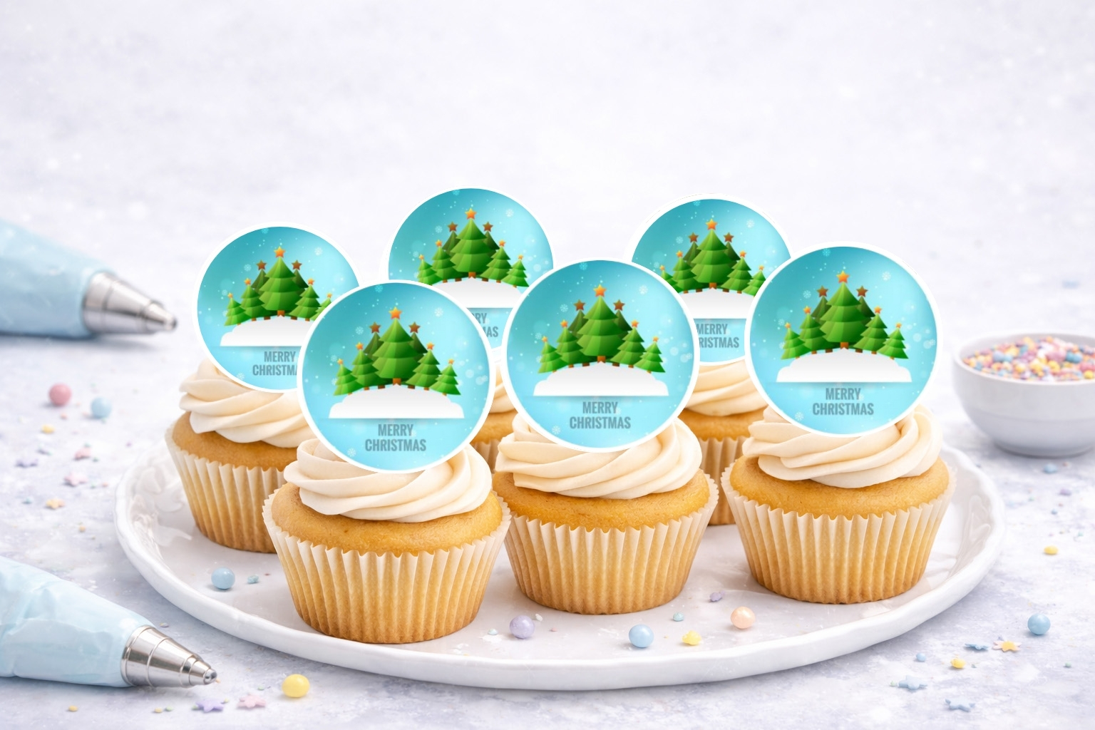 Muffinaufleger Weihnachten