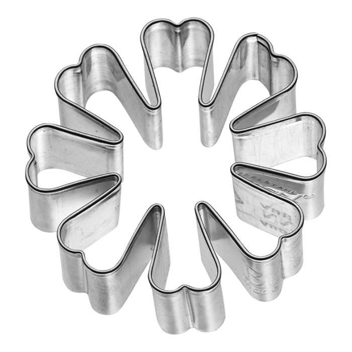 Ausstecher Feuerstern aus Edelstahl – ca. 5,5 cm  A106
