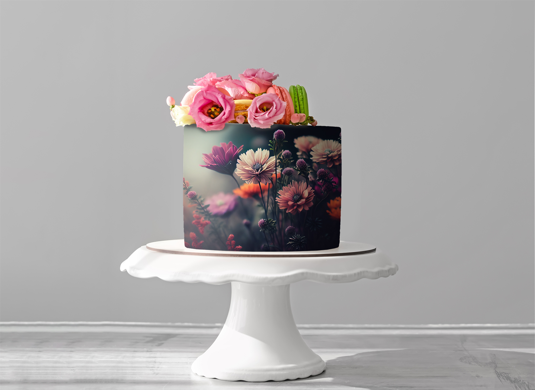 Deko Fondant  Blumen