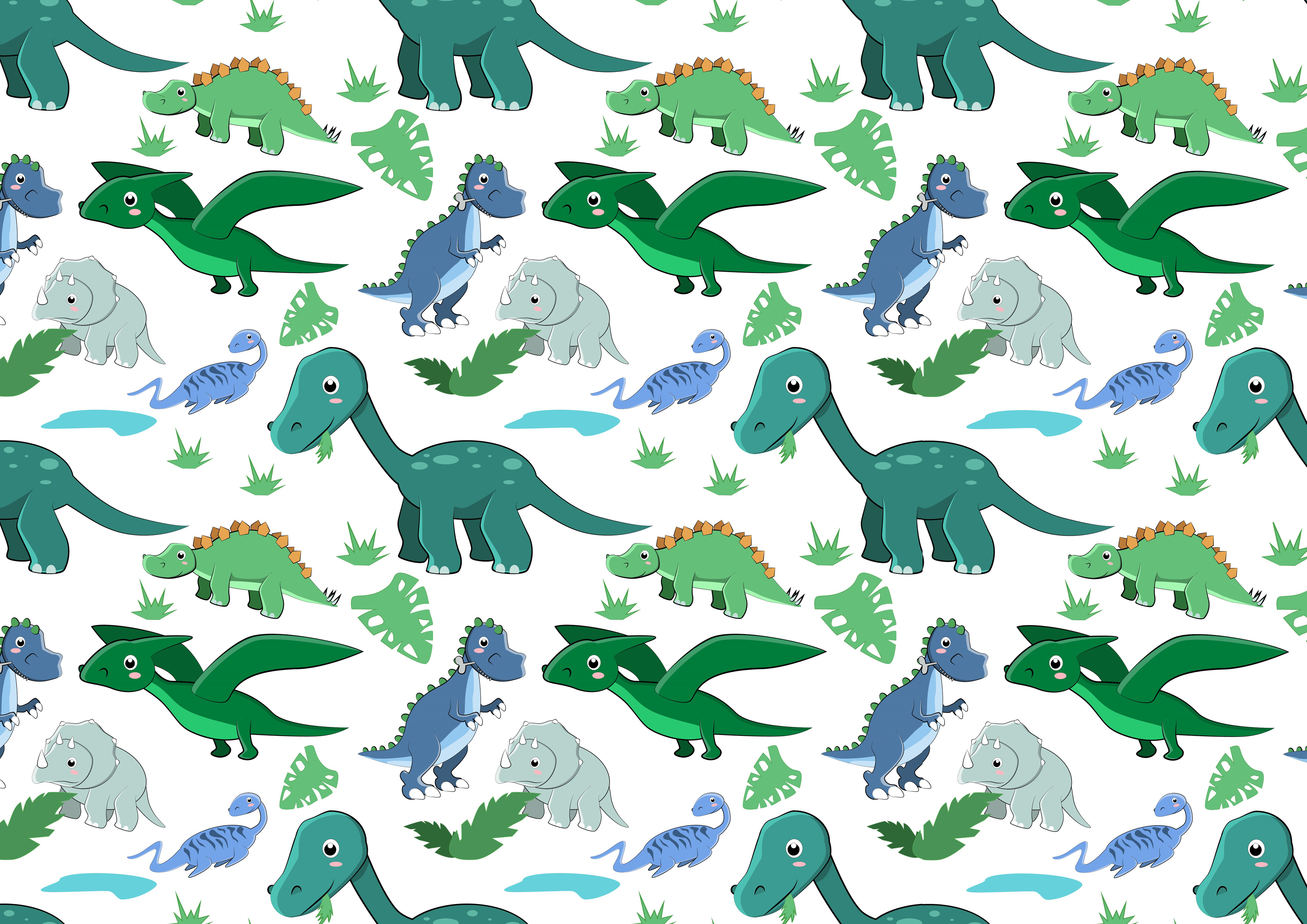 Deko Fondant Dinosaurier