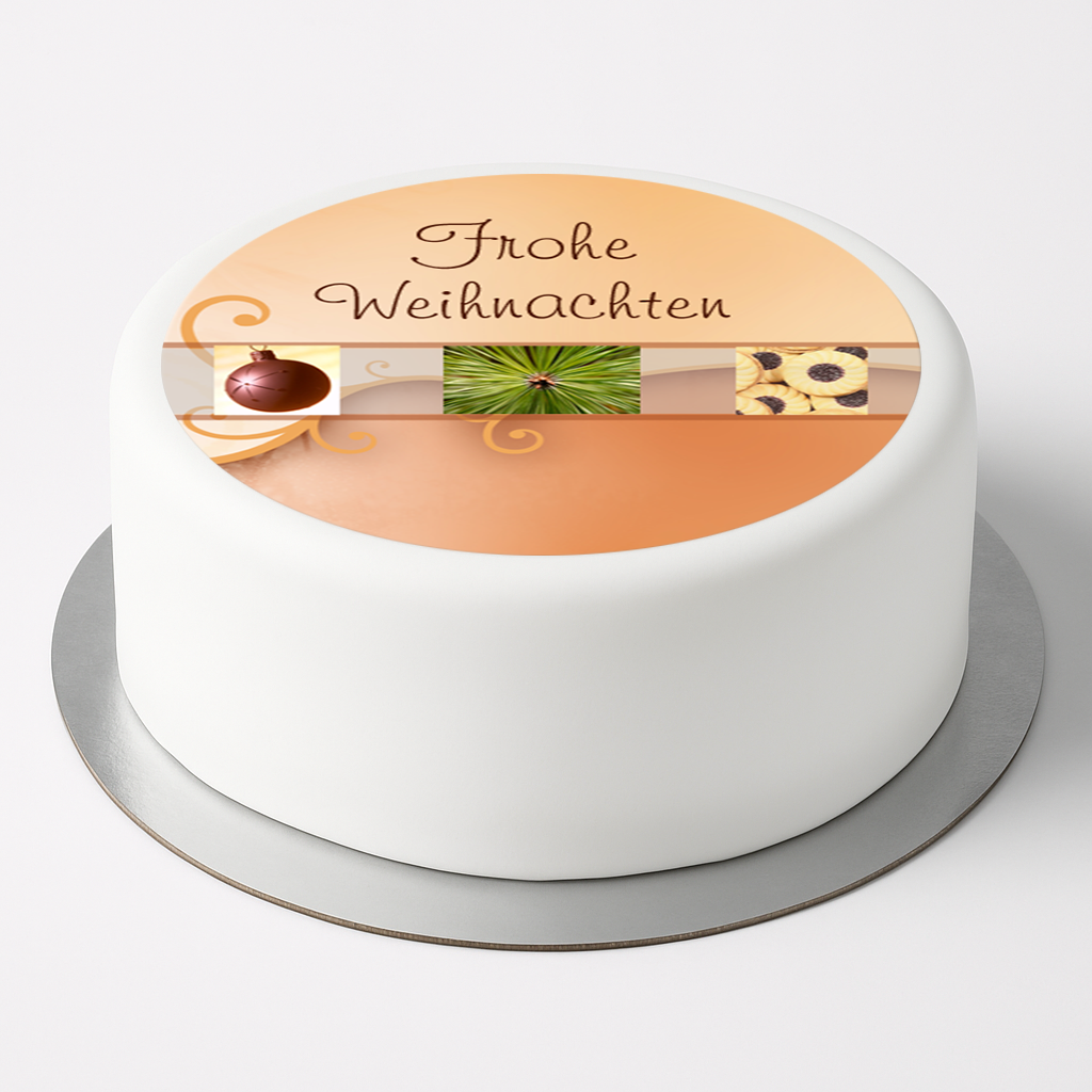 Tortenaufleger Weihnachten