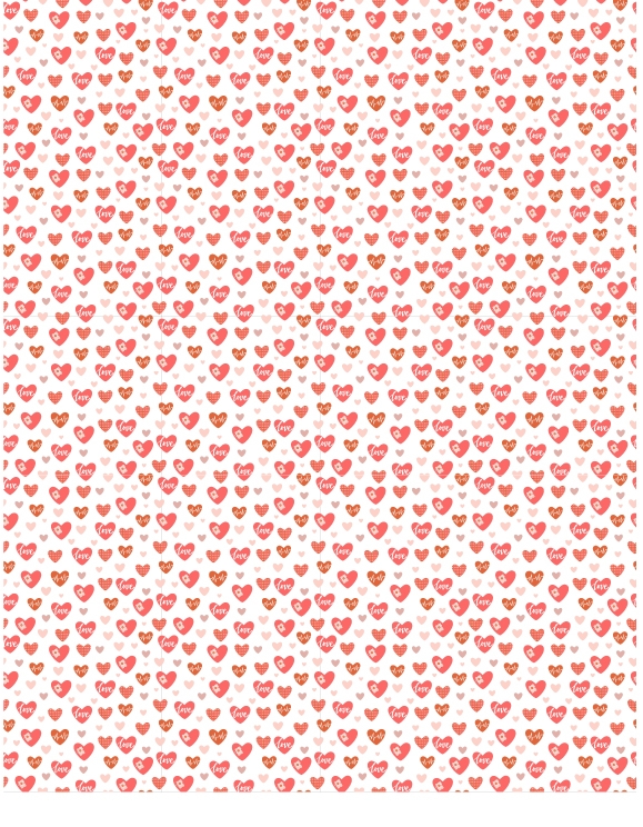 Schokoladen Transferfolie Abziehfolie Love