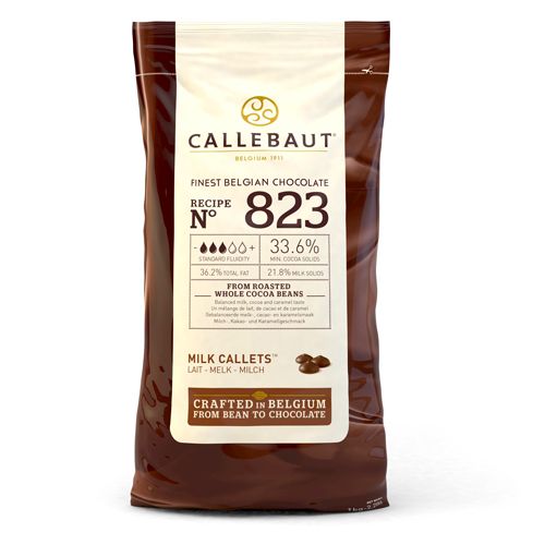 Callebaut Callets 1kg 33,6 % Milchschokolade