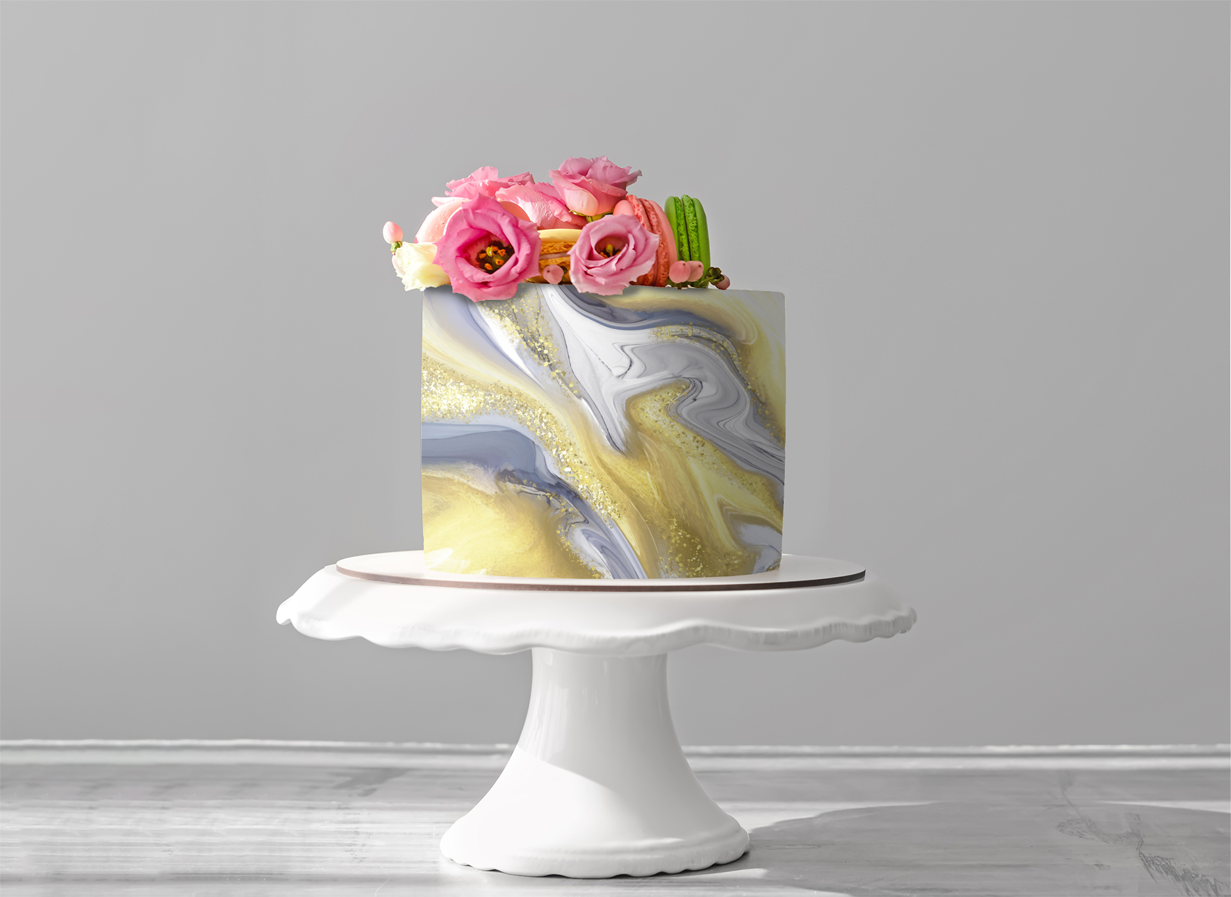 Deko Fondant Marmor