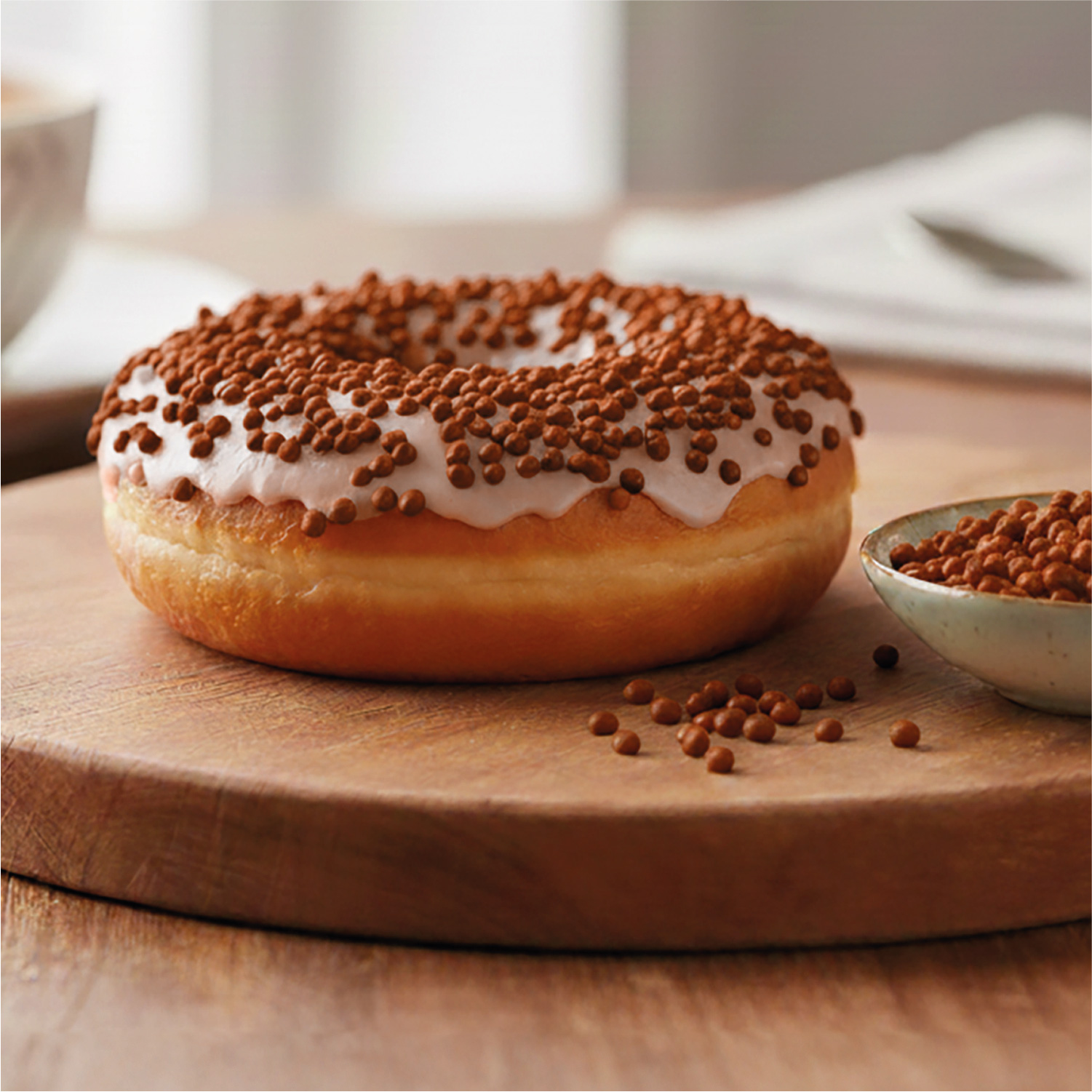 Dekocrunchies Kaffee 100 g – knusprige Zuckerperlen mit Kaffeegeschmack