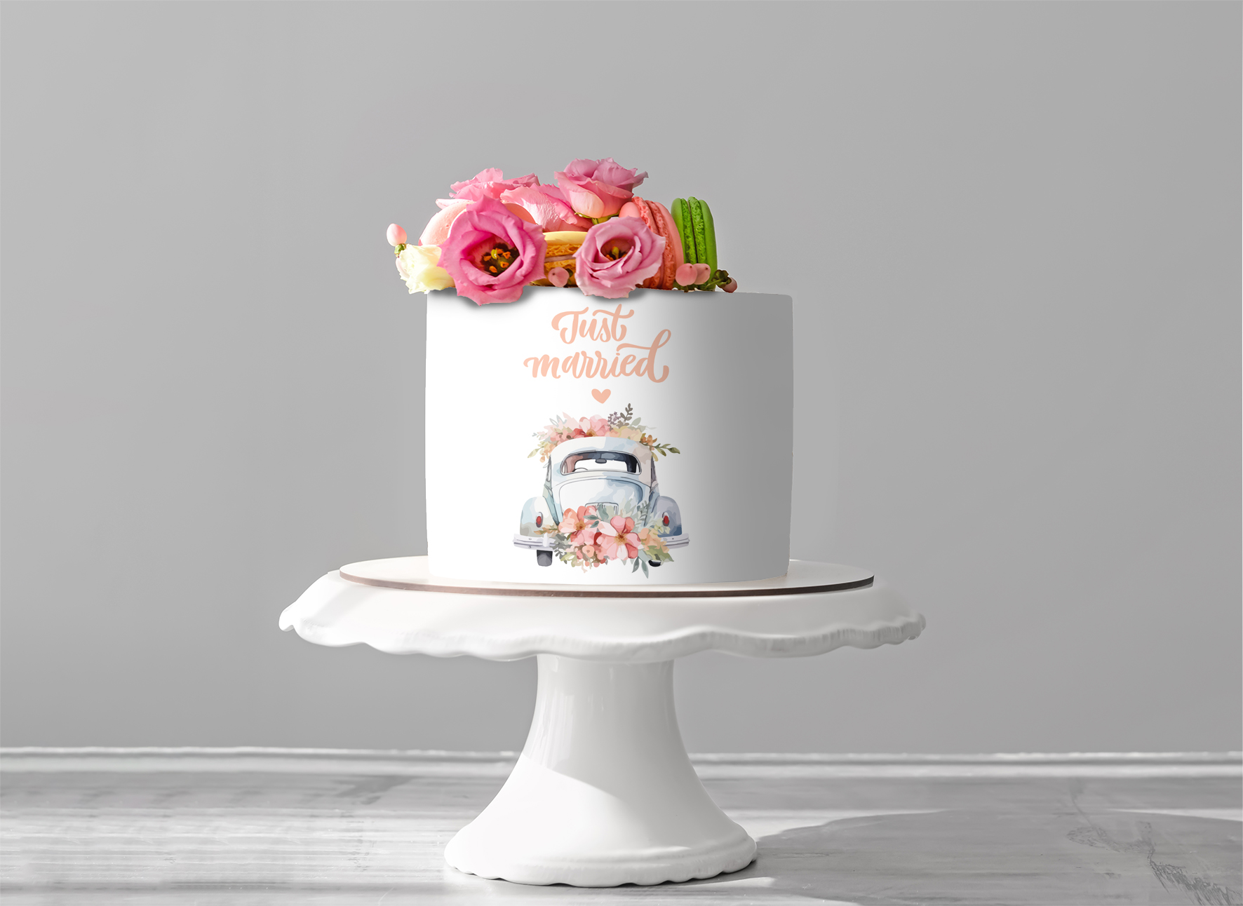 Deko Fondant Wedding