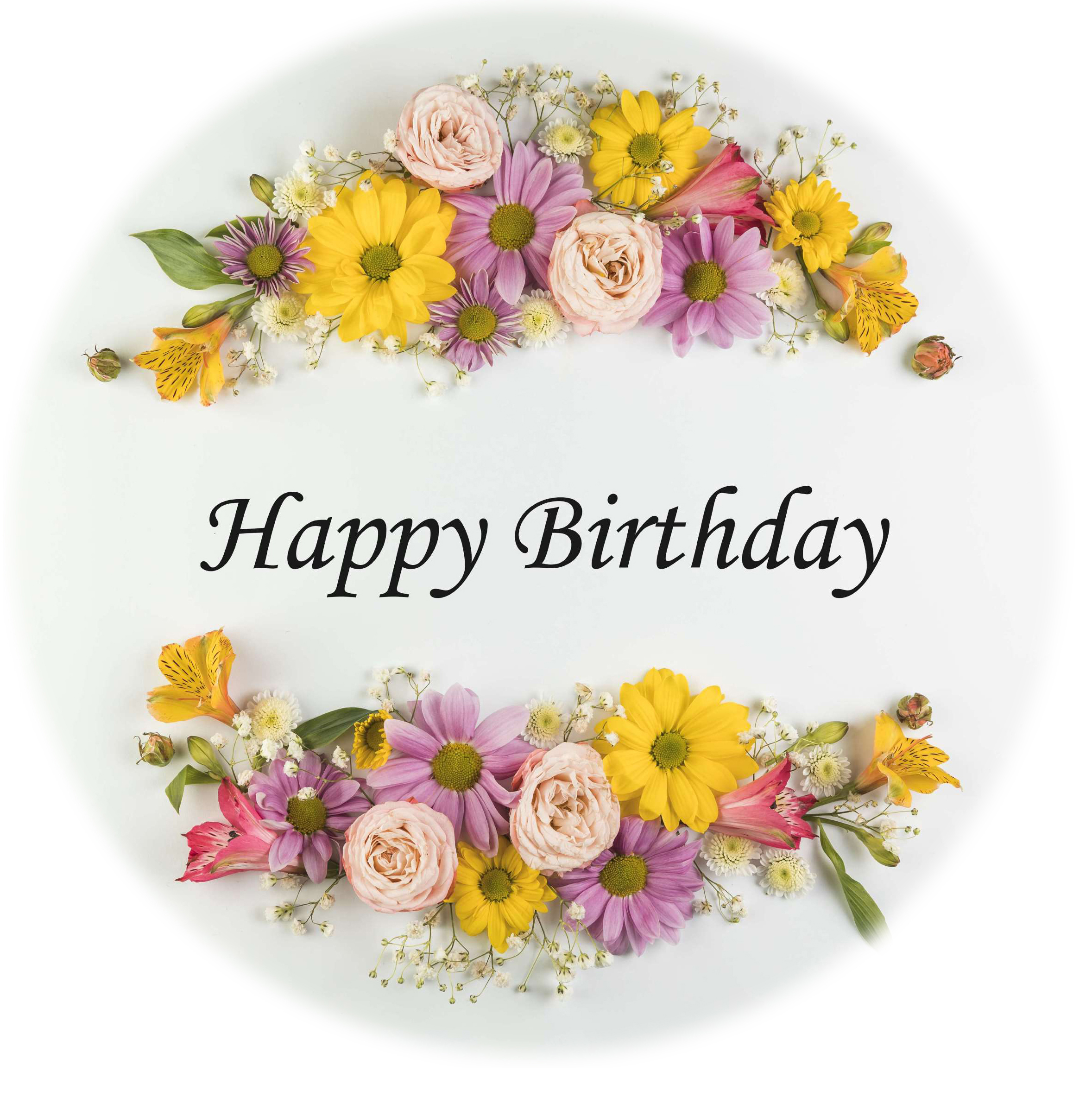 Tortenaufleger Happy Birthday