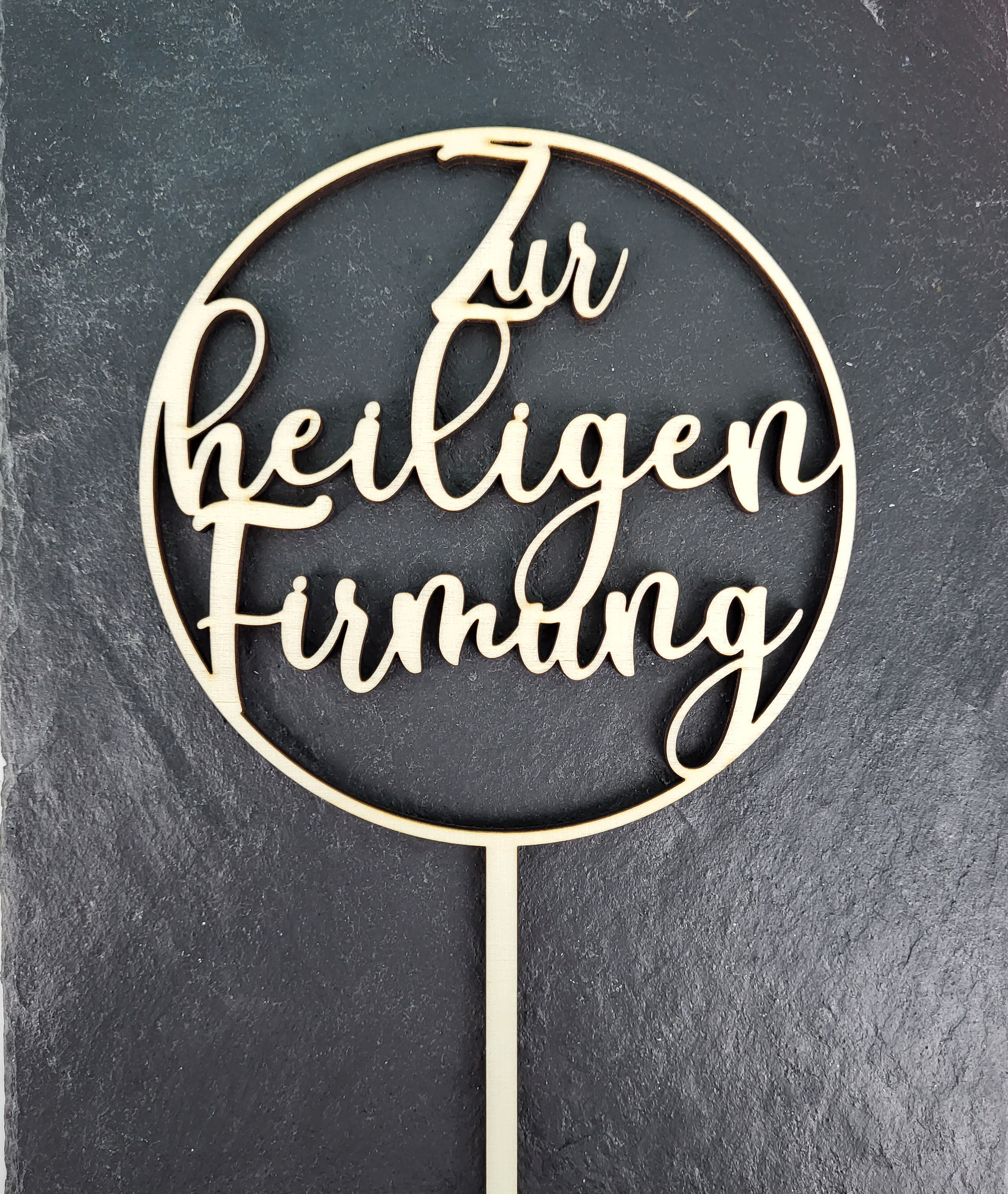 Cake Topper Zur heiligen Firmung T3
