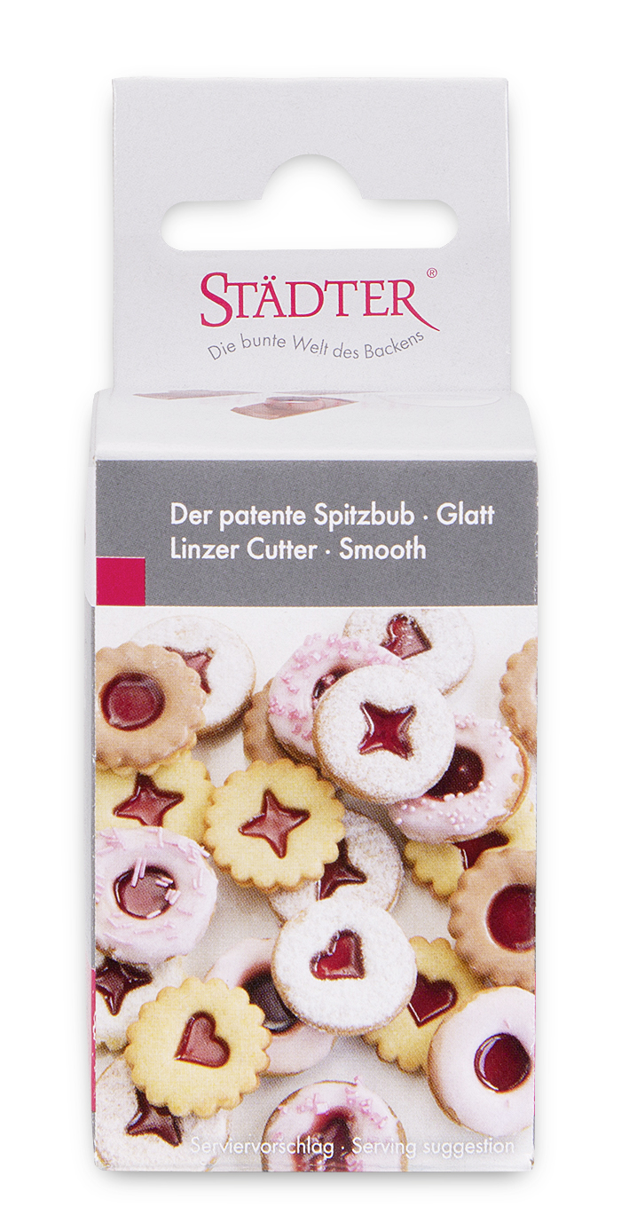 Linzer-Ausstecherset Der patente Spitzbub – glatter Linzer-Ausstecher mit Wechselmotiven A103