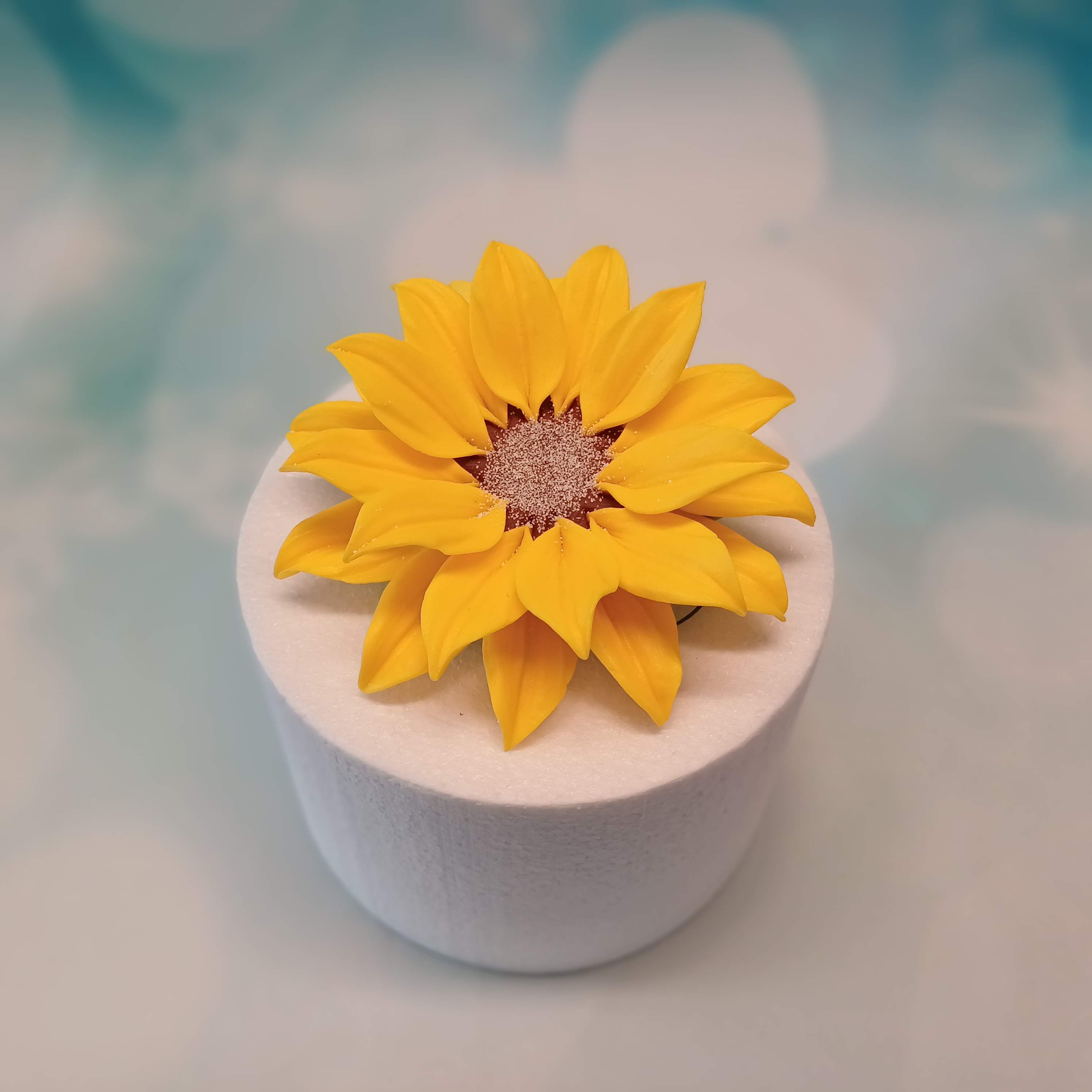 Zuckerblume „XXL Sonnenblume“ – handgefertigt aus Zuckermasse