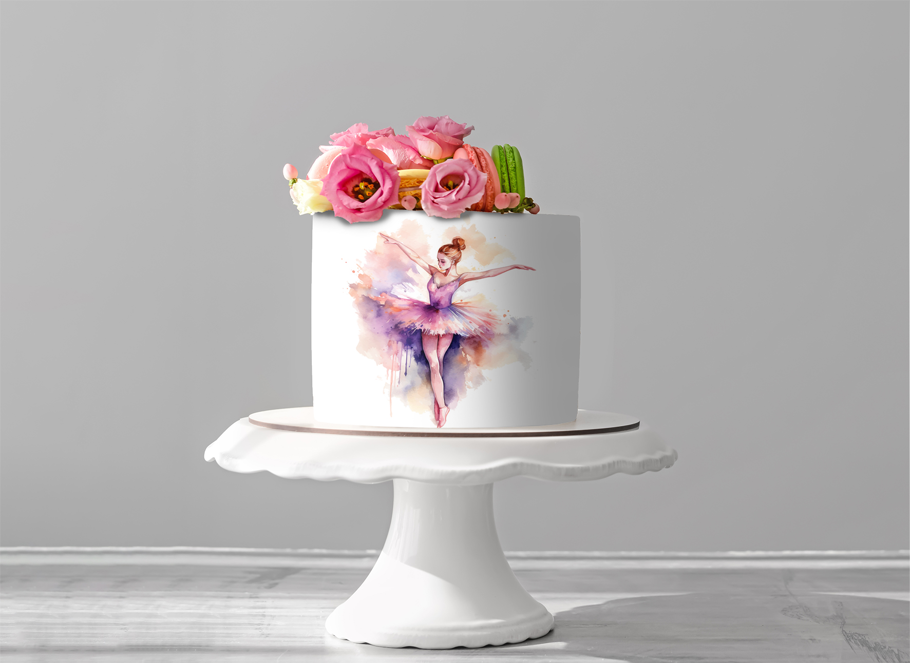 Deko Fondant Ballerina