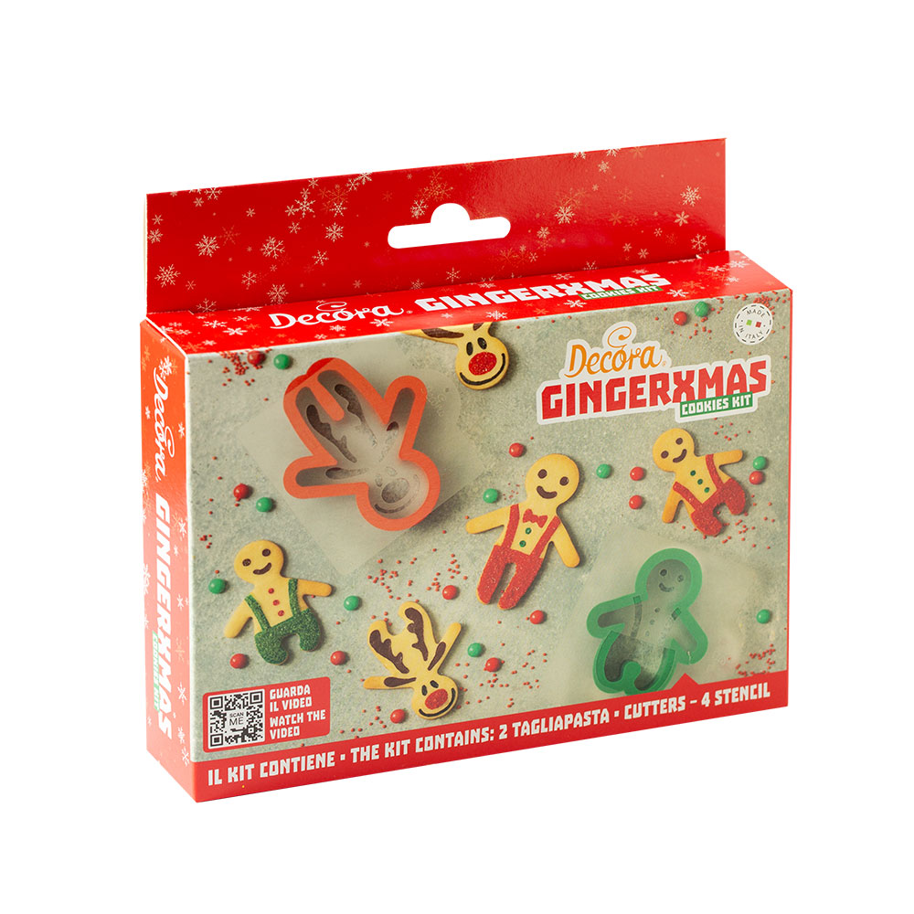 GingerXmas Ausstecher- & Schablonen-Set