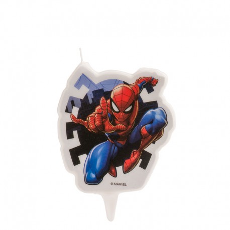 Geburtstagskerze Spiderman