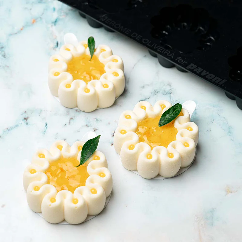 Pavoni Pavoflex PX43116 Ondulation – Exklusive Silikonform für elegante Desserts