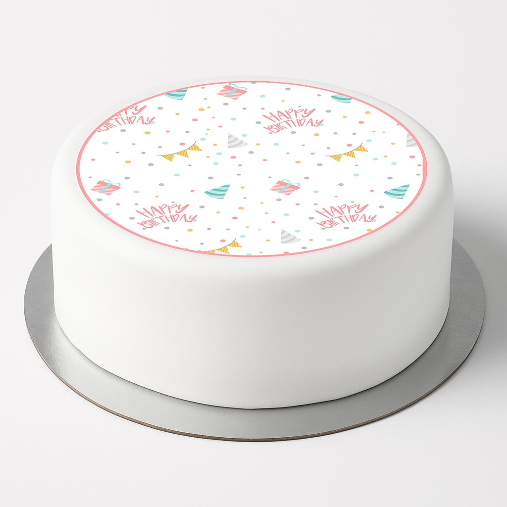 Tortenaufleger Geburtstag