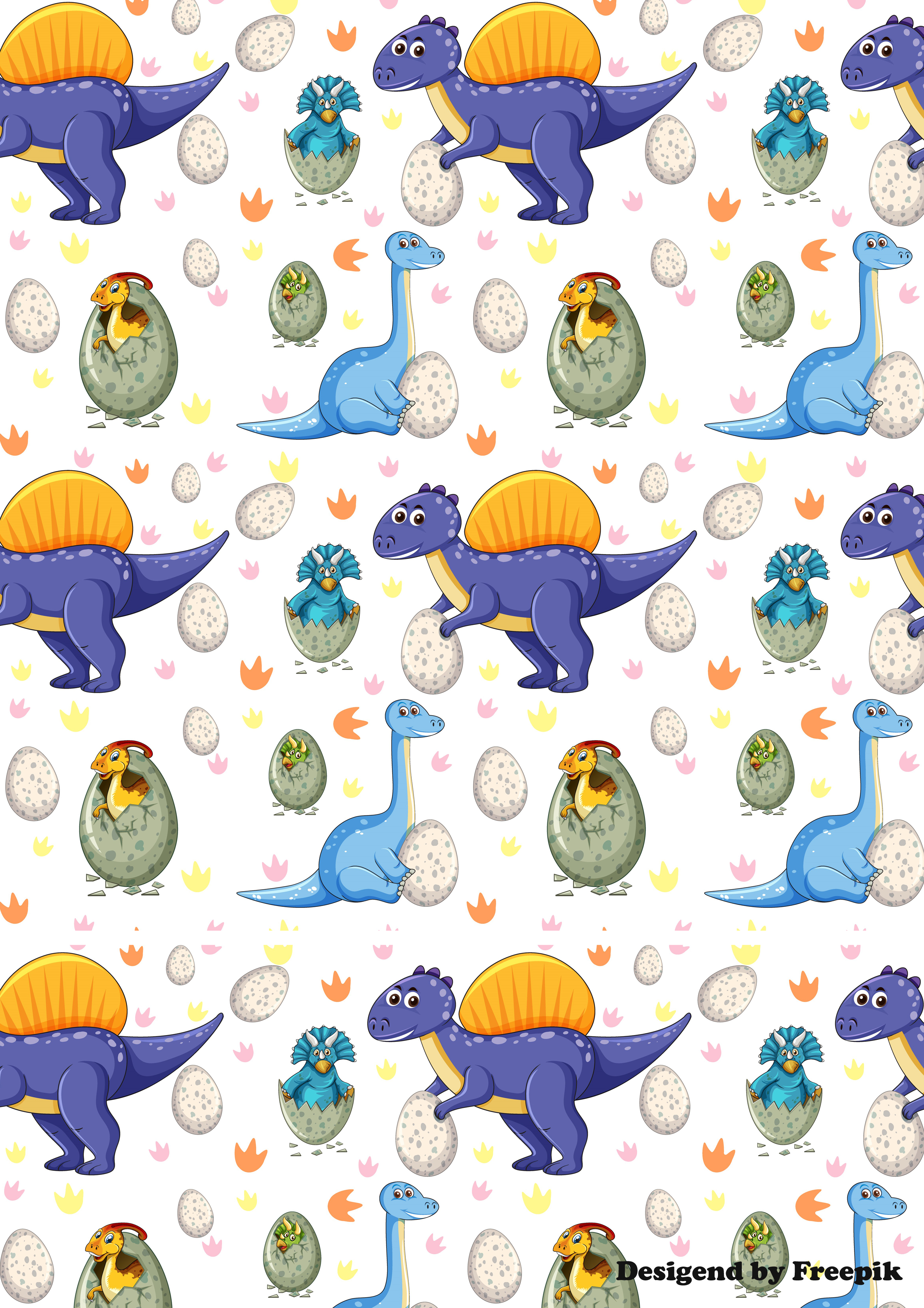 Rouladendekor Dinosaurier