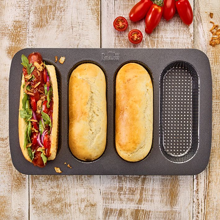 Hot Dog Brötchen-Blech