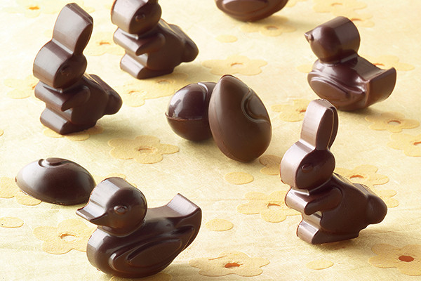 🐰 Silikomart Silikonform Gussform Ostern Osterhasen SCG05 – Essbare Osterhasen für Torten & Desserts