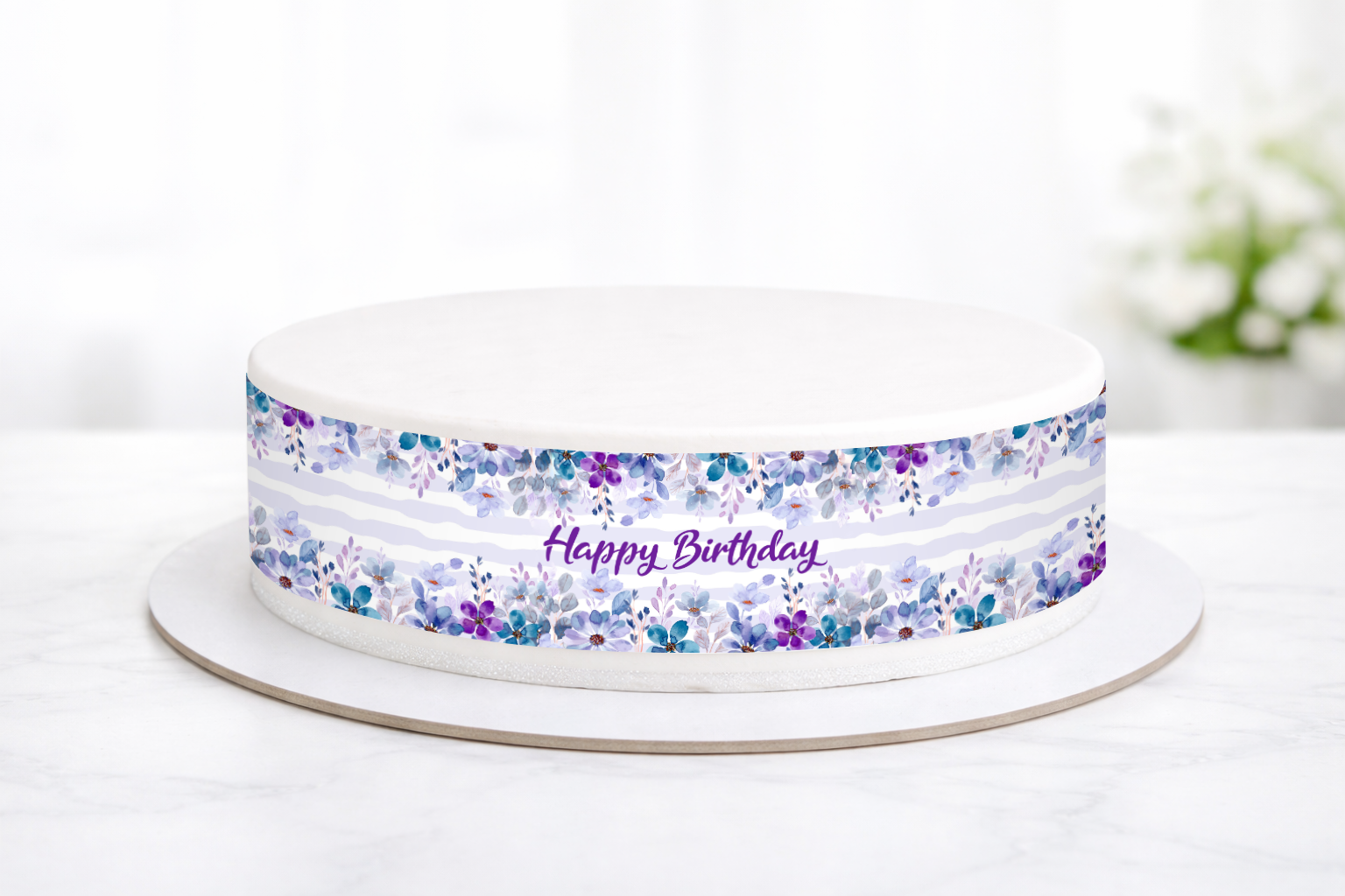 Tortenband Happy Birthday