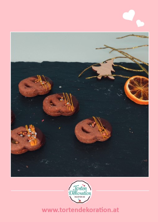 Rezeptkarte Orangenbrezel