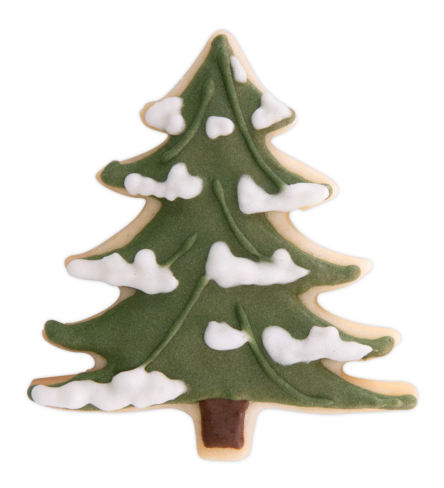 Keksausstecher Tannenbaum 6,5 cm – Edelstahl auf Geschenkkarte