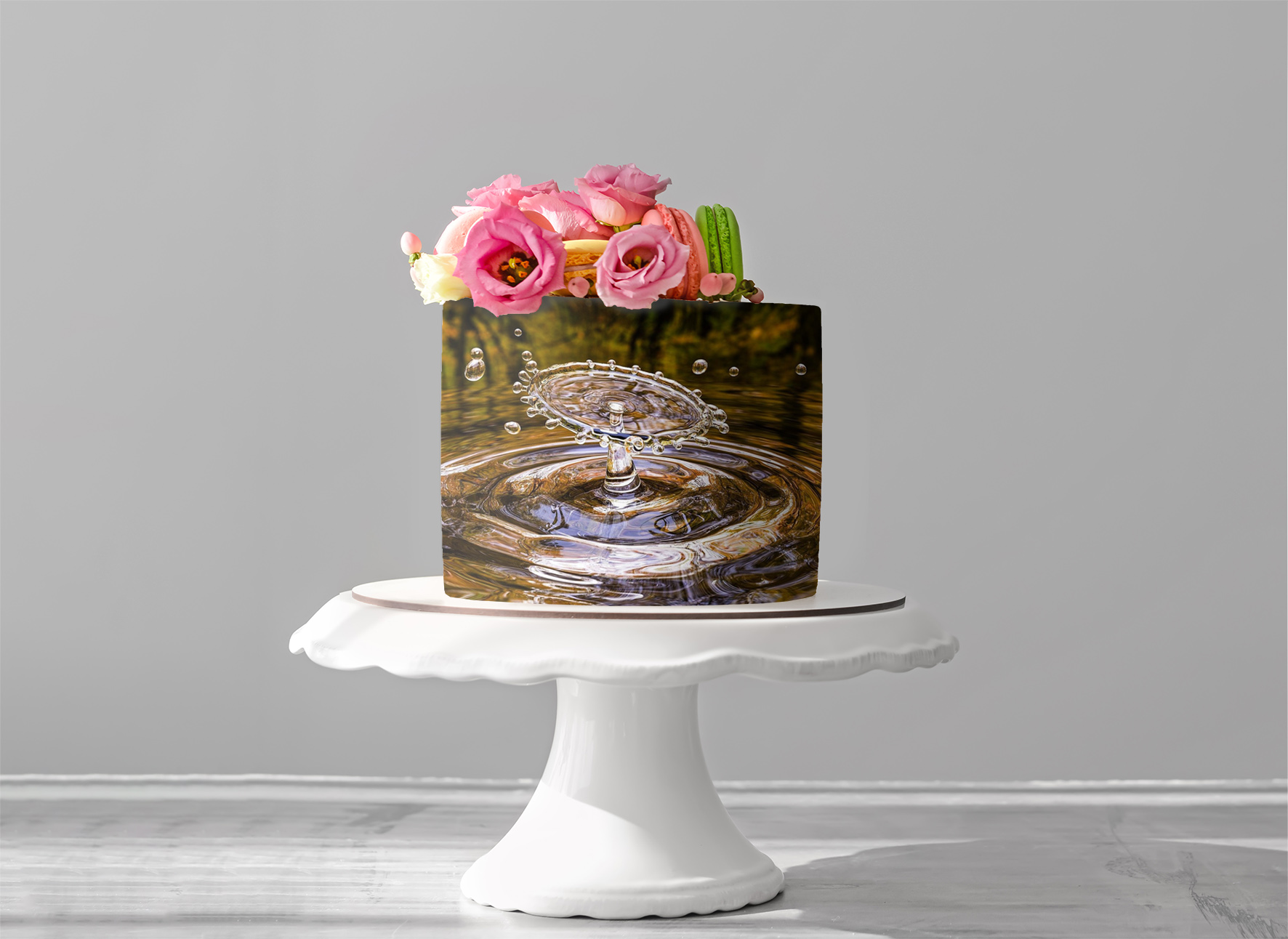 Deko Fondant Wasser