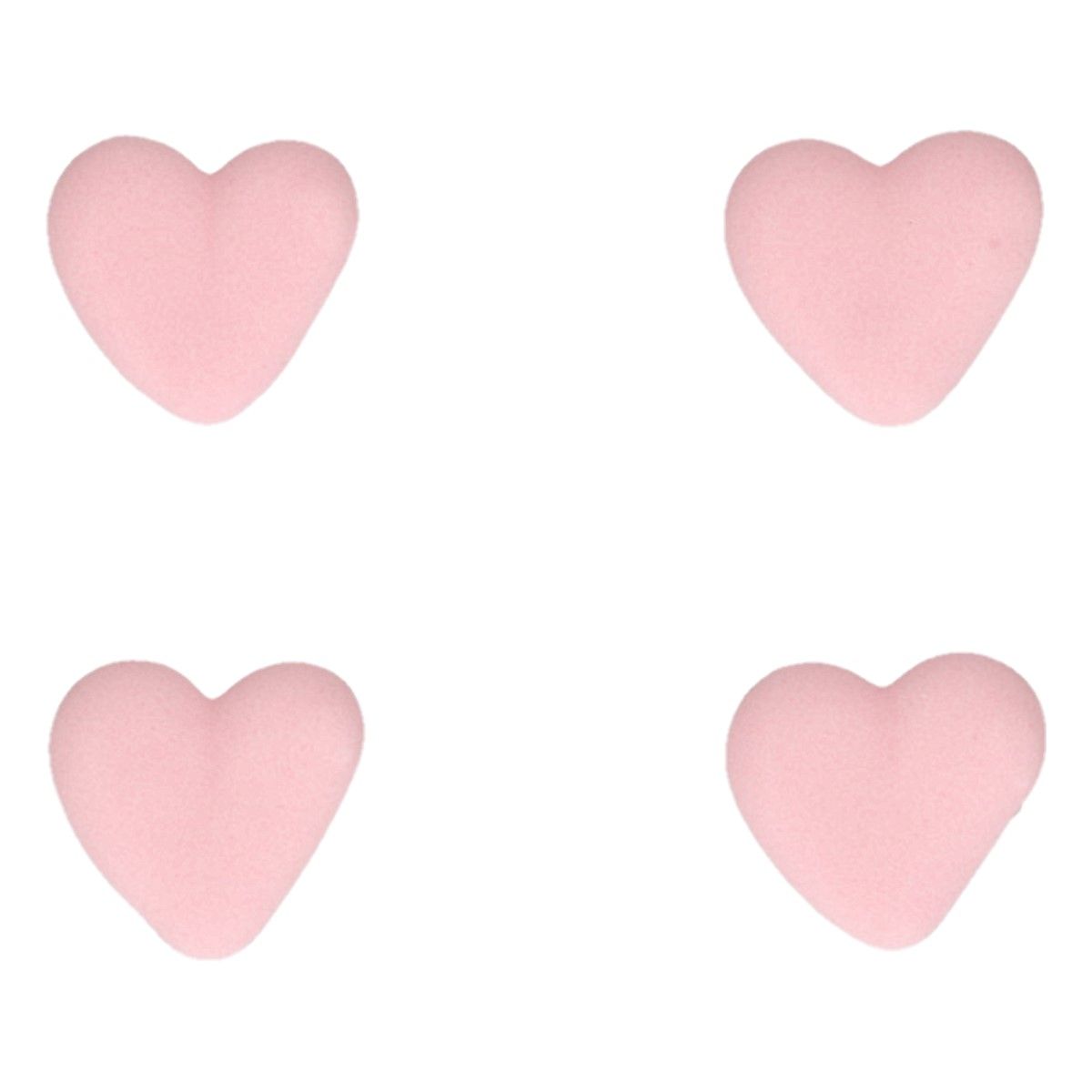 Zuckerdekoration Herzen rosa