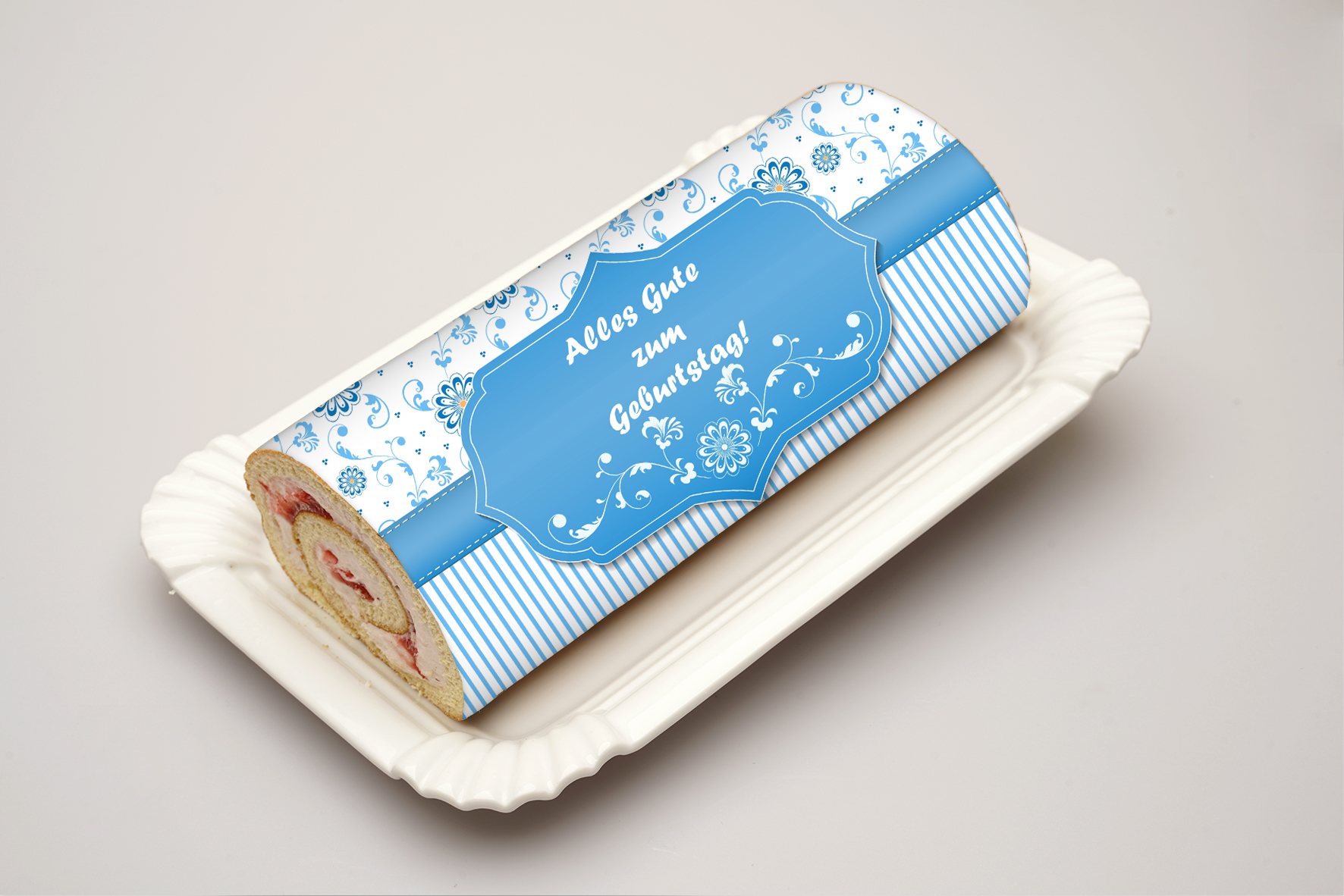 Rouladendekor Happy Birthday