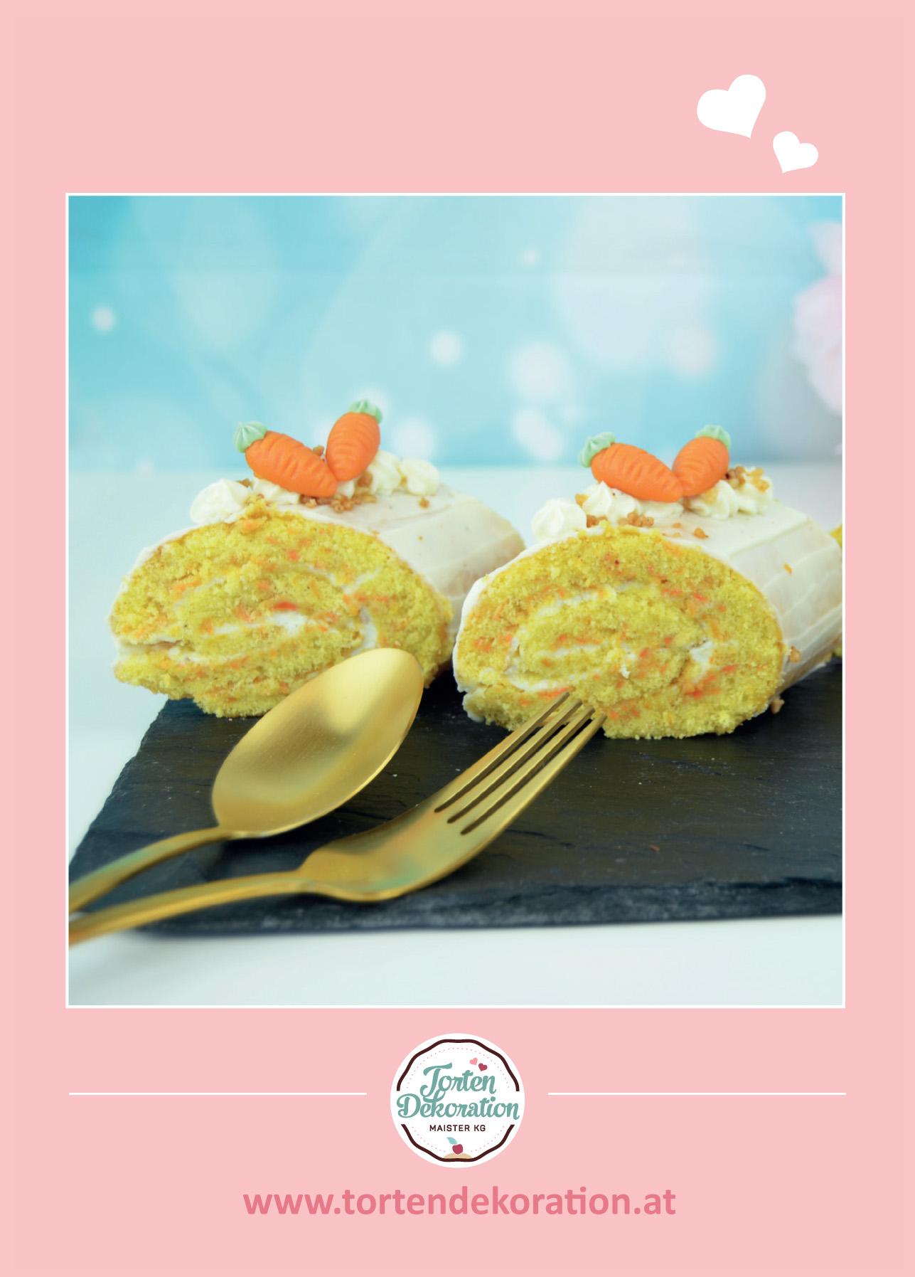 Rezeptkarte Karottenroulade
