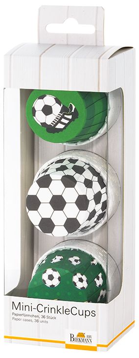 Muffinförmchen Cupcakeförmchen Fußball Ø 5 cm