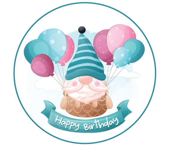Muffinaufleger Geburtstag