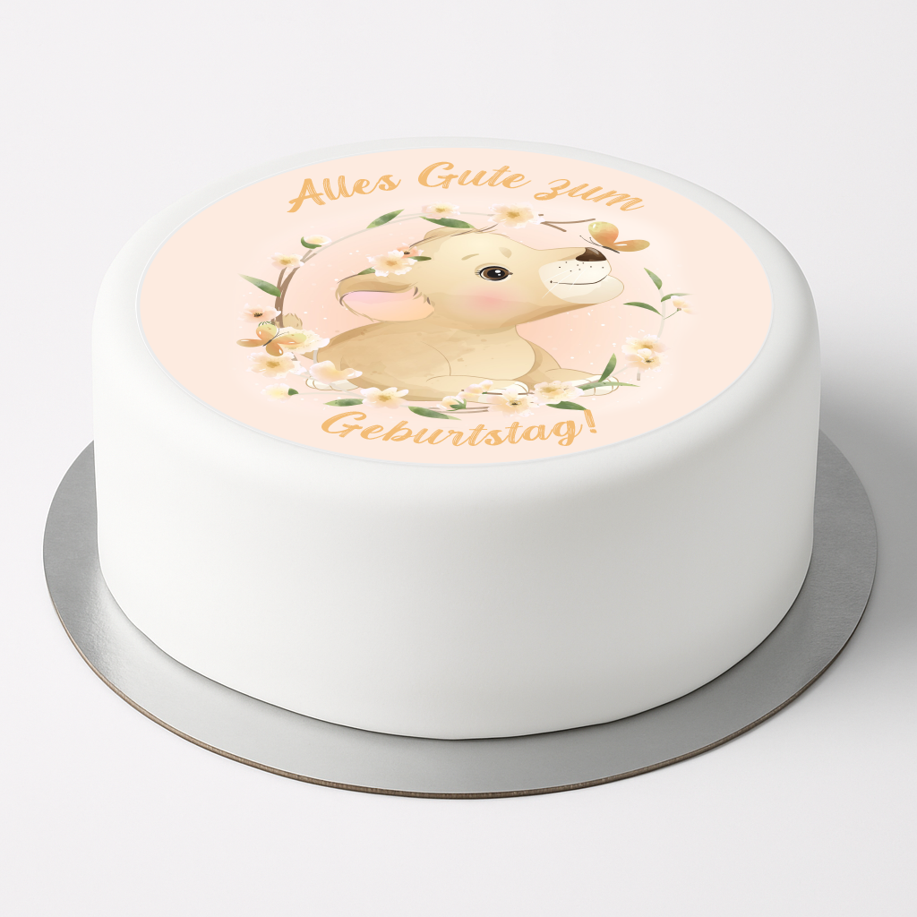 Tortenaufleger Geburtstag