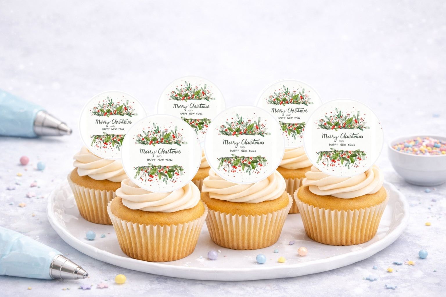 Muffinaufleger Weihnachten