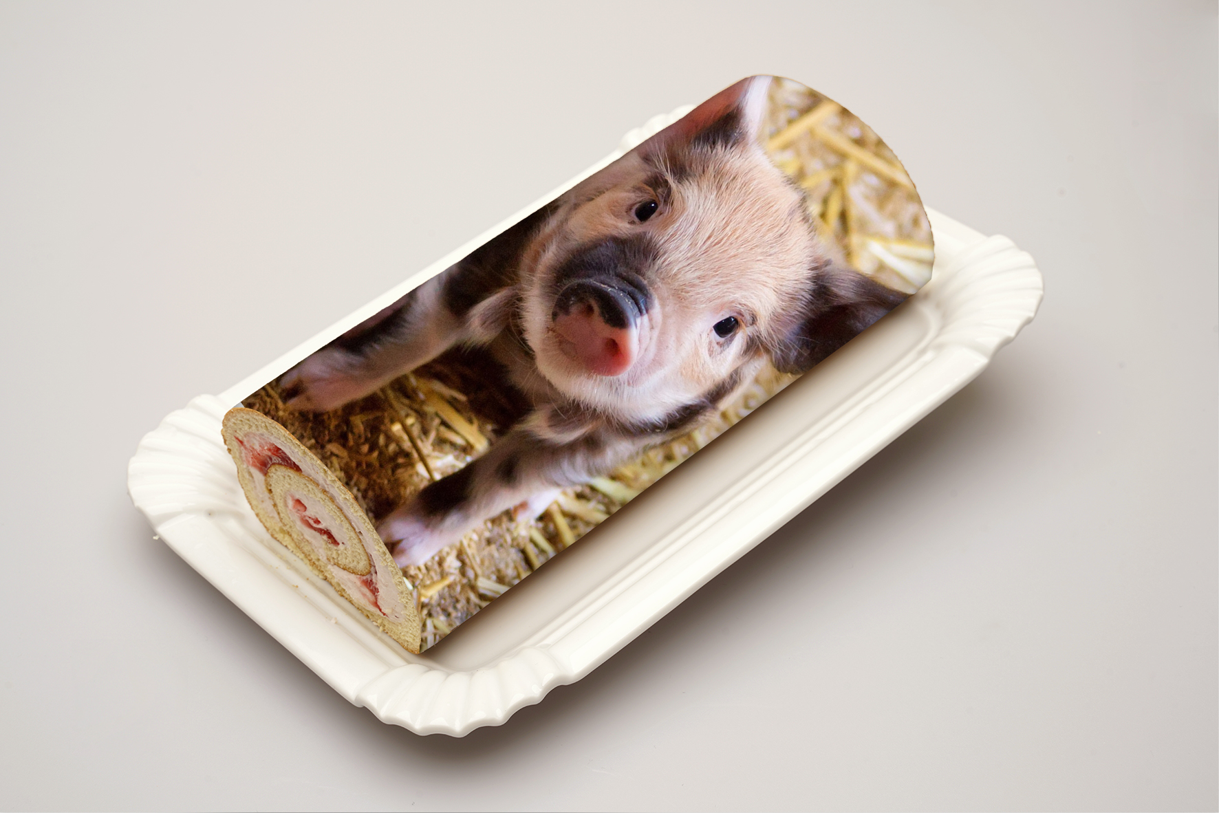 Rouladendekor Schwein