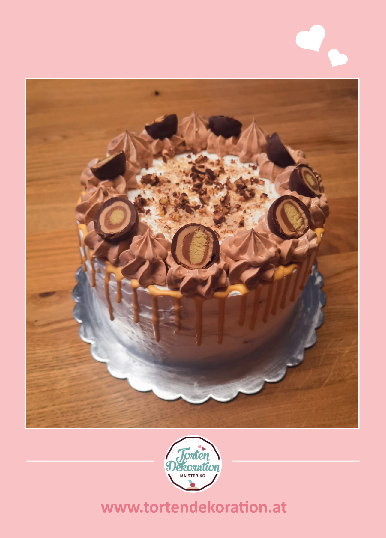 Rezeptkarte Wiener Mandel Marzipan Torte