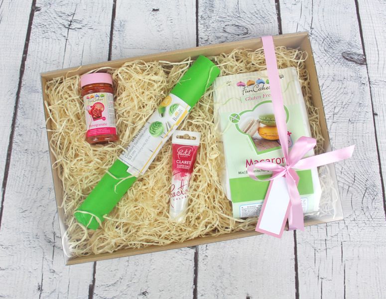 Macaron Geschenk Box